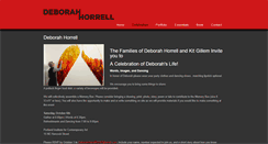Desktop Screenshot of deborahhorrell.com